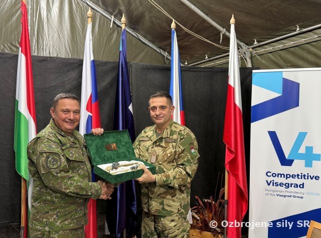 Koncoročné rokovanie náčelníkov generálnych štábov krajín V4