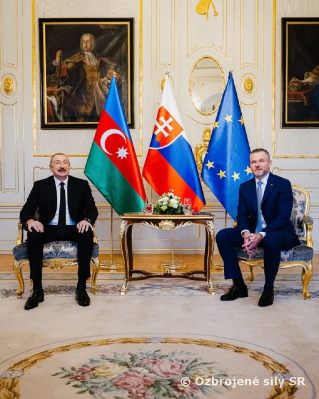 Návšteva prezidenta Azerbajdžanskej republiky