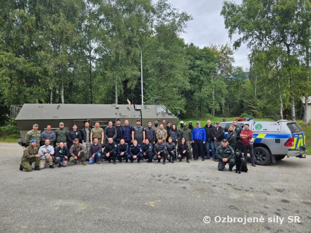 Záverečné cvičenie Medzinárodného kurzu „IPOC 2025 SLOVAKIA“ pre príslušníkov mierových misií v 7. výcvikovom pluku