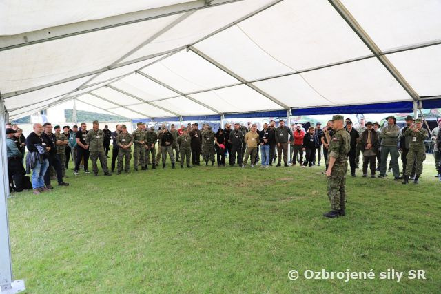 Strelecká súťaž veliteľa čestnej stráže 2025 