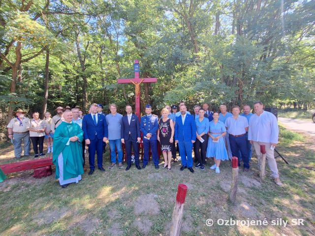 Posvätenie „Červeného kríža“ na Záhorí 