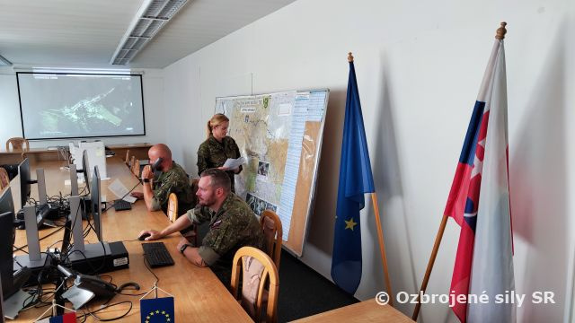 Veliteľstvo 82. brigády spoločnej podpory prispelo k úspechu pilotného výcviku Národných obranných síl