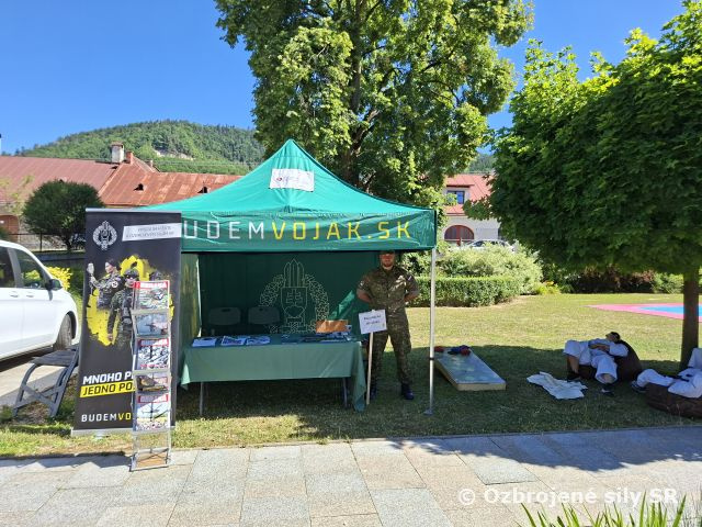 Vojenský táborový deň v Ľubietovej