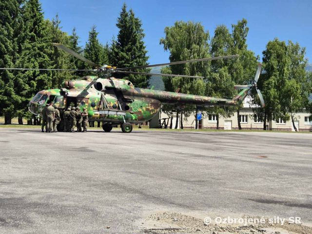 Výcvik do operácie medzinárodného krízového manažmentu v 7. výcvikovom pluku