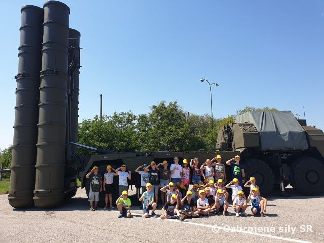 Návšteva detí z denného tábora CVČ Domino