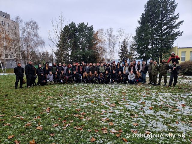Účelové cvičenie na Strednej odbornej škole veterinárnej v Nitre