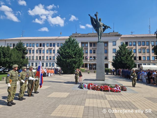 Slávnostné zhromaždenie pri príležitosti 79. výročia SNP v Nitre