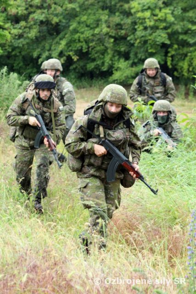 Odborný výcvik profesionálnych vojakov Nitrianskej brigády počas cvičenia „ALERTEX 2023“