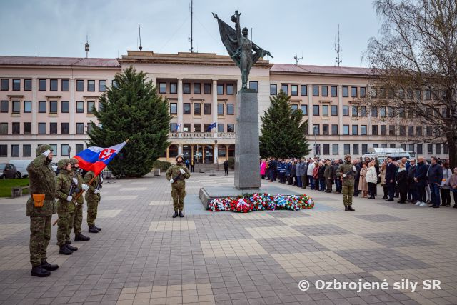 78. výročie ukončenia 2. svetovej vojny v meste pod Zoborom