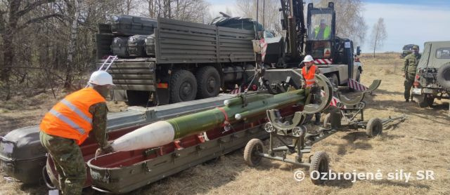 Vyvedenie technického oddielu Viničné v priestoroch Centra výcviku Lešť