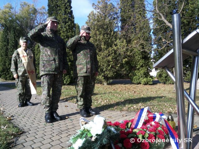 Spomienka na zosnulých vojakov