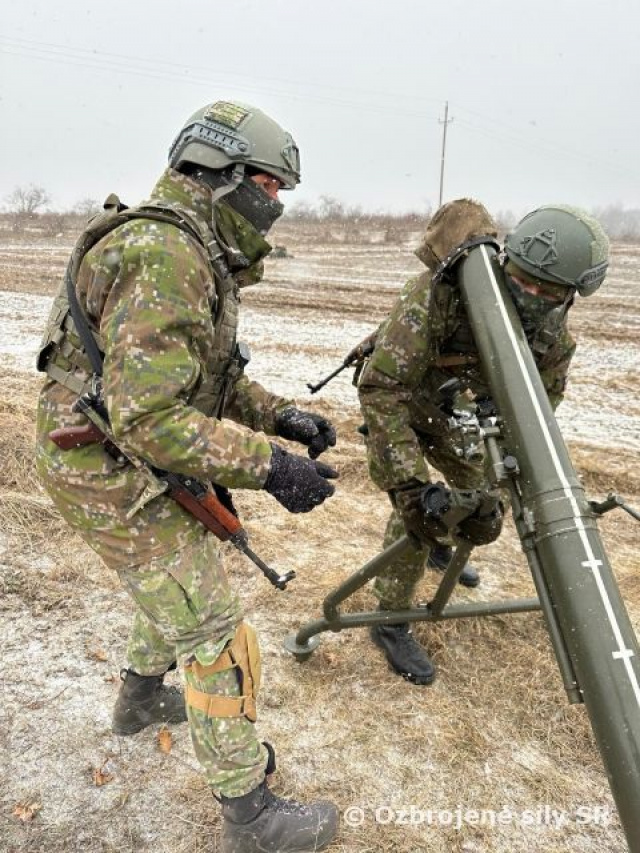 Účelové zoskupenie MN BG SVK úspešne zavŕšilo intenzívny výcvik 