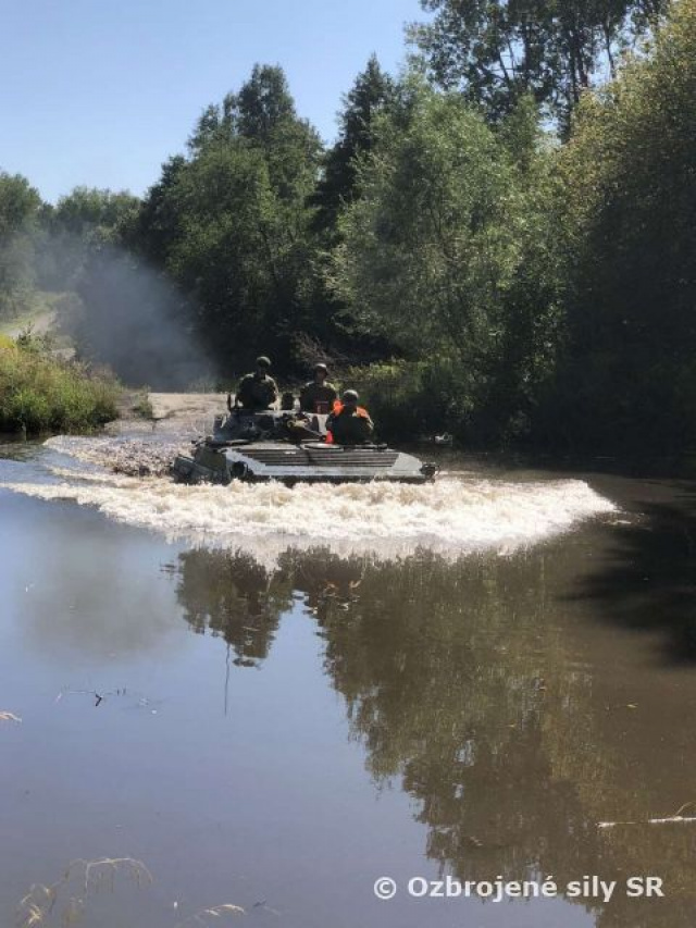 Vedenie bojových vozidiel 11. mechanizovaného práporu