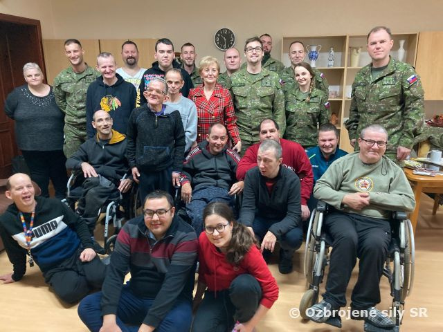 Vianoce s Domovom sociálnych služieb pre deti a dospelých v Štrkovci