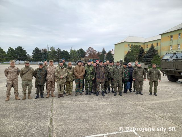 Návšteva príslušníkov vojenského diplomatického zboru v 91. ženijnom pluku