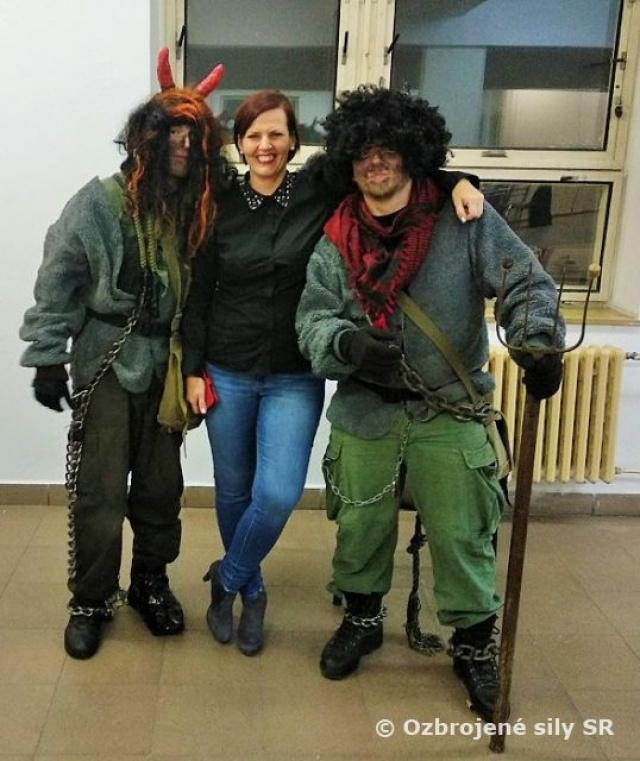 Svätý Mikuláš opäť u ženistov