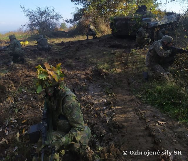 Intenzívny výcvik 3. mechanizovanej roty/ 21. mechanizovaného práporu