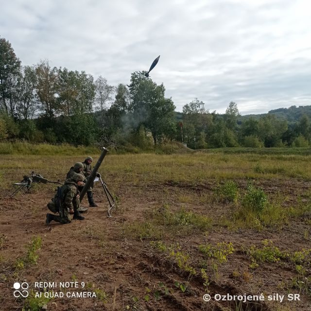 96 hodinový výcvik príslušníkov roty bojovej podpory