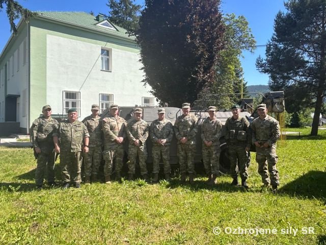 Návšteva 103. práporu RCHBO z NG Indiana