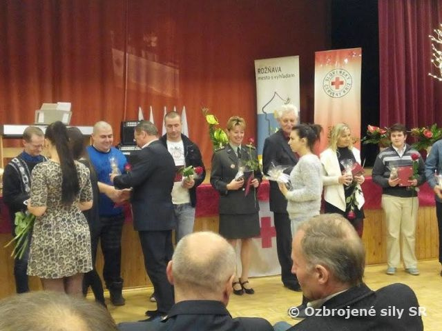 Rožňavskí vojaci ocenení Janského plaketami