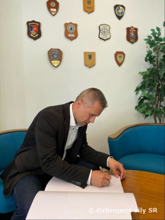 Návšteva štátneho tajomník MO SR v posádke Rožňava