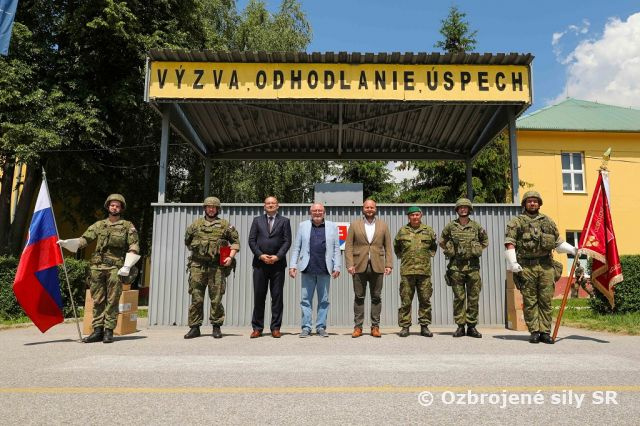 Poďakovanie rožňavským vojakom za nasadenie počas pandémie COVID-19