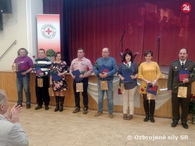 Zaslúžia si uznanie: V Rožňave ocenili bezpríspevkových darcov krvi