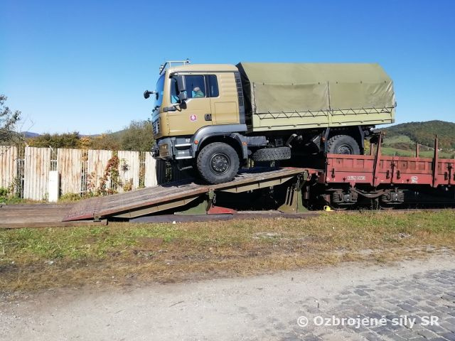 Výcvik v preprave po železnici