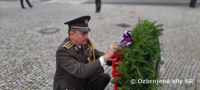 Náčelník Generálneho štábu OS SR si uctil veteránov