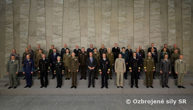 Náčelník GŠ OS SR sa zúčastnil zasadnutia Vojenského výboru NATO v Bruseli
