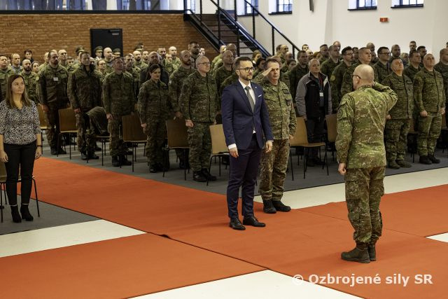 Slávnostné zhromaždenie Generálneho štábu OS SR pri príležitosti vzniku Slovenskej republiky