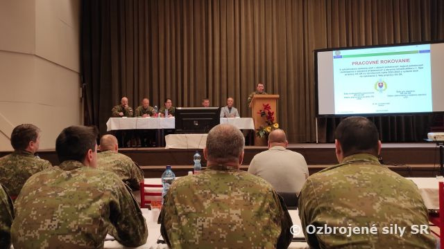 Pracovné rokovanie k vyhodnoteniu splnenia úloh v oblasti pohotovosť, bojová pohotovosť, mobilizačná a operačná pripravenosť a obranná infraštruktúra