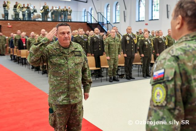 Slávnostné zhromaždenie Generálneho štábu OS SR ku Dňu OS SR