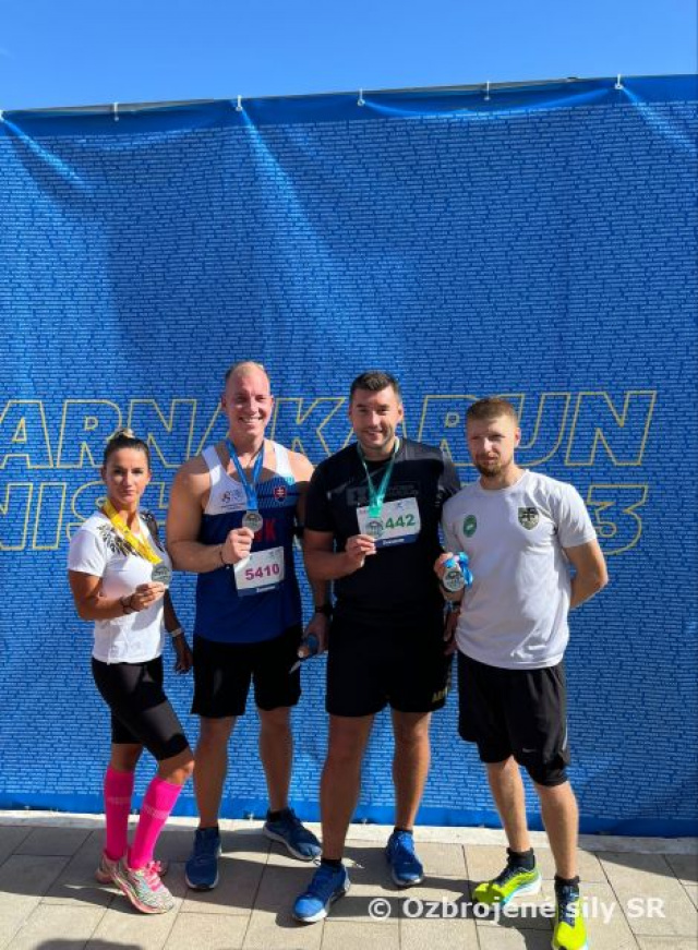 Slovenskí vojaci misie UNFICYP aj na maratóne v Larnake