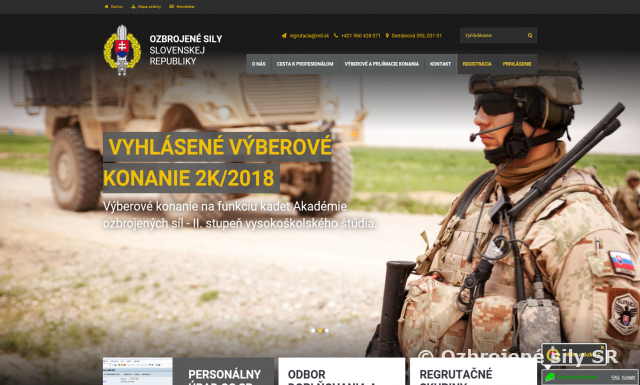 Titulný obrázok k aktualite: WWW.REGRUTACIA.SK ... pripravujeme pre Vás