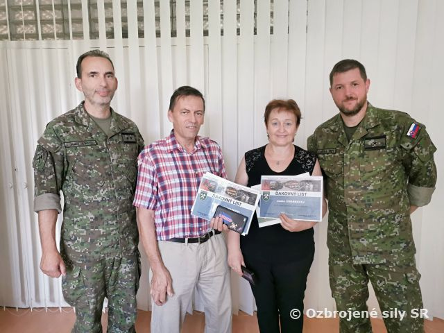 Udelenie ocenení zamestnancom pri príležitosti skončenia pracovného pomeru