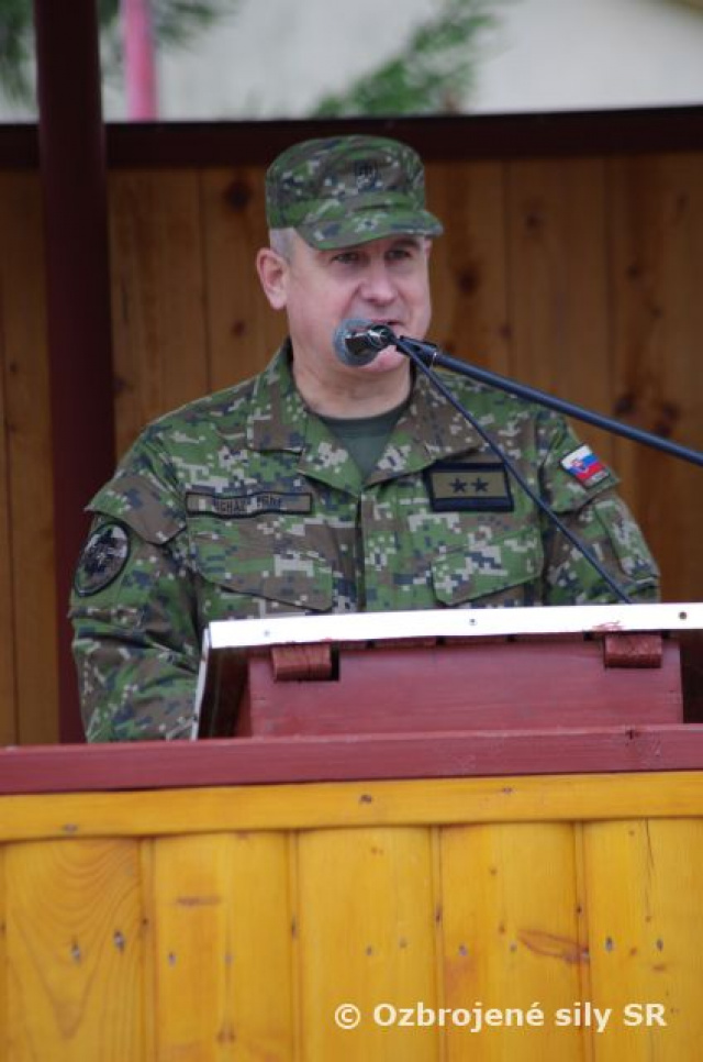 Nový veliteľ u delostrelcov v Michalovciach