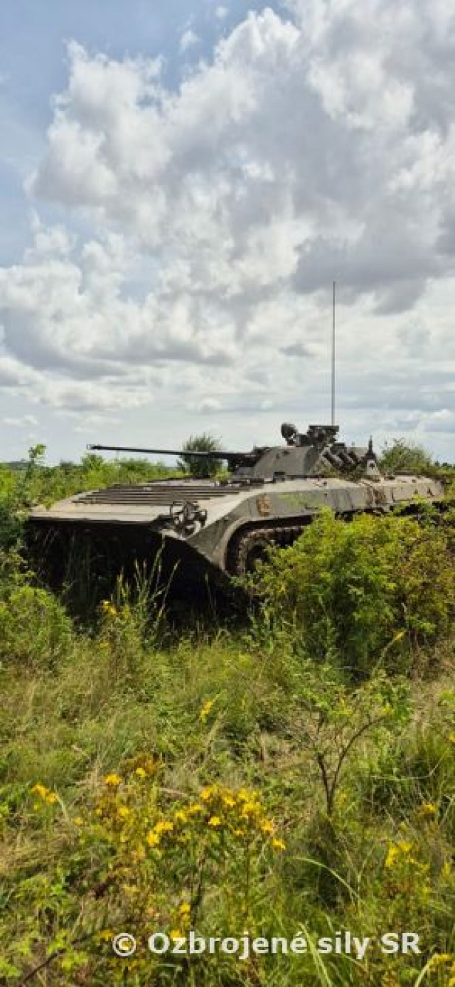 Ukončenie výcviku 2. mechanizovanej roty