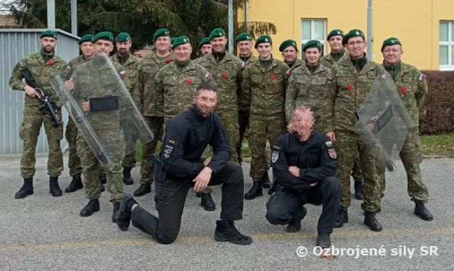 Výcvik s Policajným zborom  