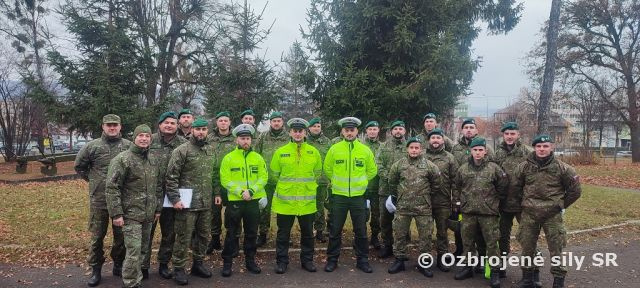 Výcvik vojenskej poriadkovej služby 20. práporu logistiky Prešov