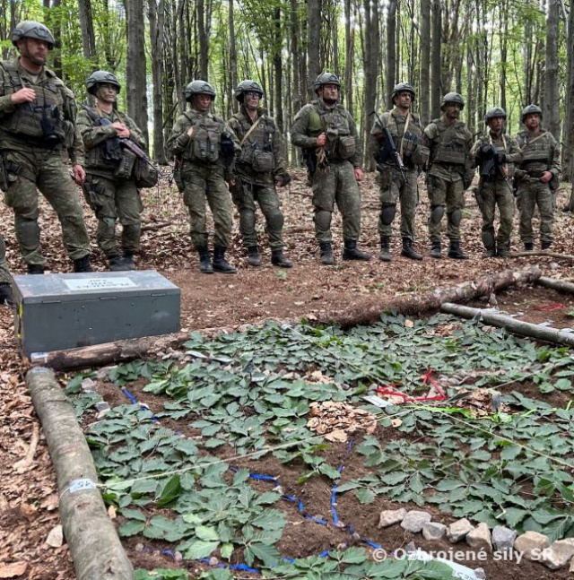 96-hodinový intenzívny výcvik 3. mechanizovanej roty