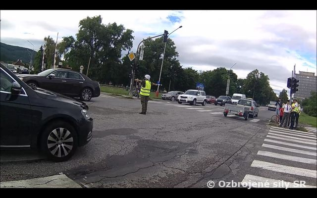 Výcvik vojenskej poriadkovej služby