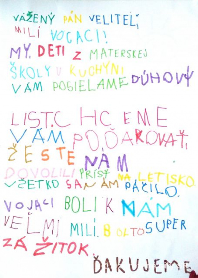 Letné exkurzie a návštevy na letisku v Kuchyni