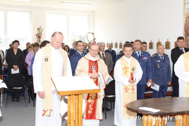 Slávnostné zriadenie vojenskej farnosti
