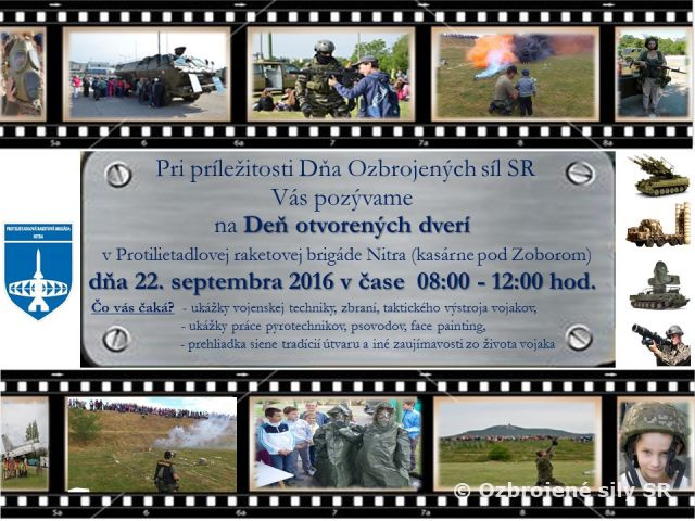 Deň otvorených dverí plrb Nitra - 22.9.2016