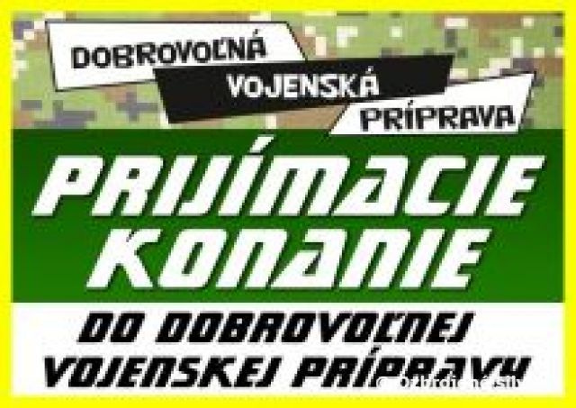 Vyhlásené prijímacie konanie - DVP/2016