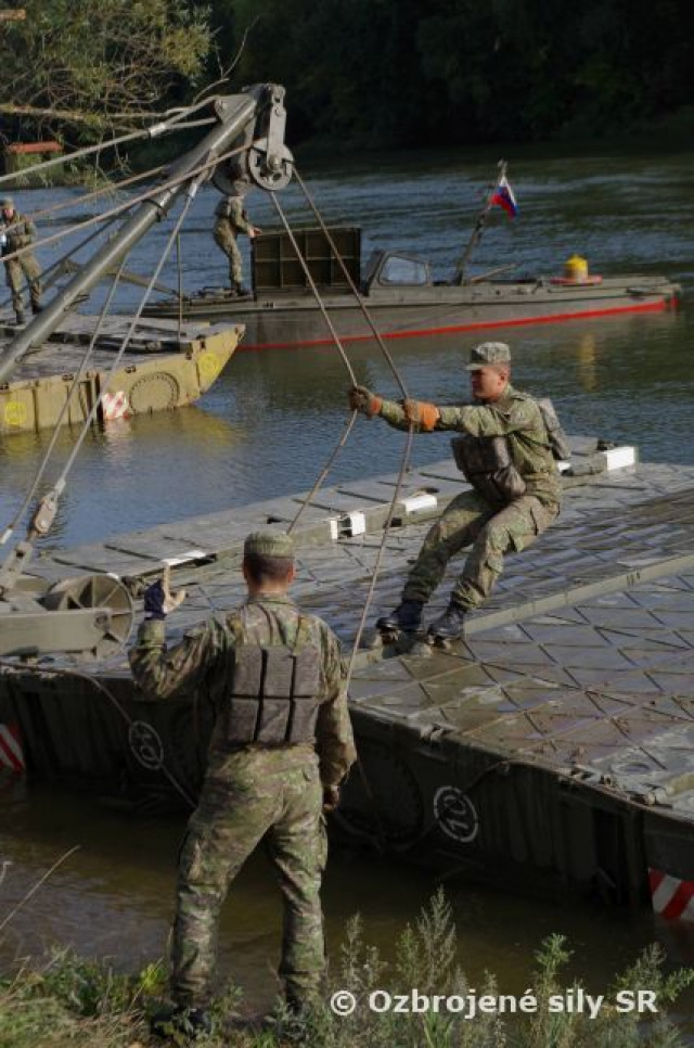 V Kráľovej nad Váhom vyvrcholilo cvičenie Blonde Avalanche 2017