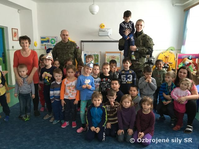 Vojaci v škôlke