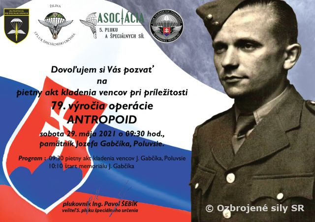 Memoriál Jozefa Gabčíka, 27. ročník - pozvánka a propozície