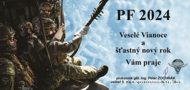 Prianie veliteľa 5. pluku špeciálneho určenia k sviatkom